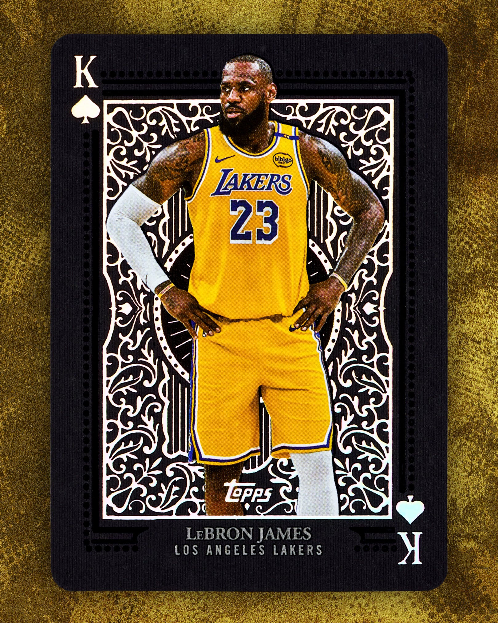 2025-26 Topps Basketball LeBron James card.