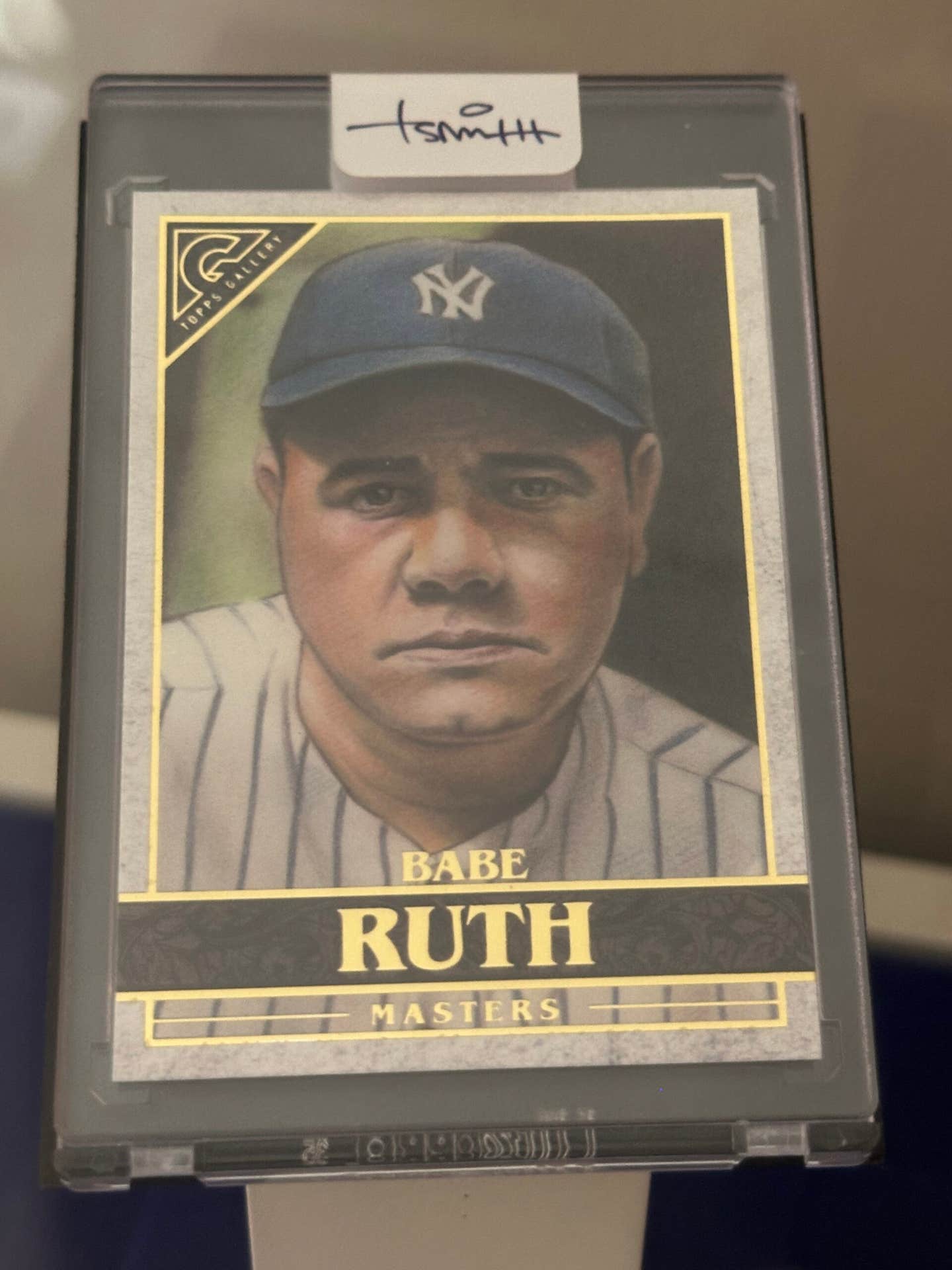 Topps 2000 Babe Ruth card.