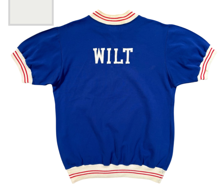 1966-67 Wilt Chamberlain shooting shirt. 