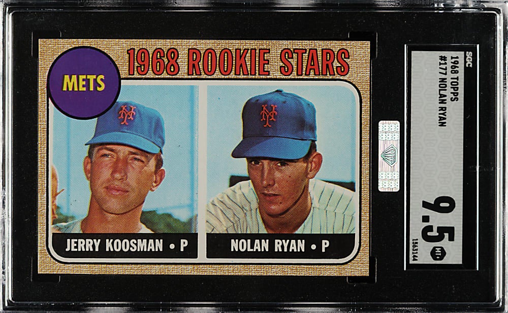 1968 Topps Nolan Ryan Rookie card. 