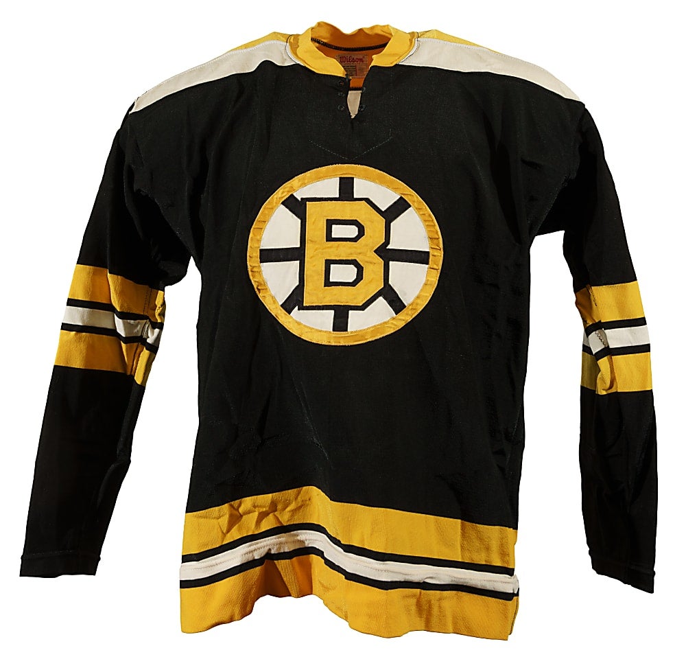 1972-1973 Bobby Orr Boston Bruins game-used road jersey. 