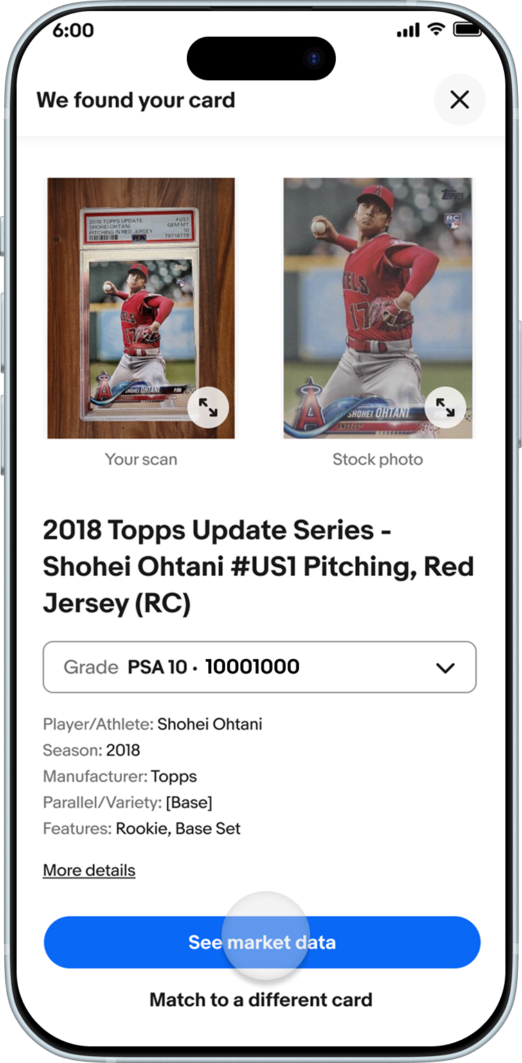 eBay's My eBay Price Guide.