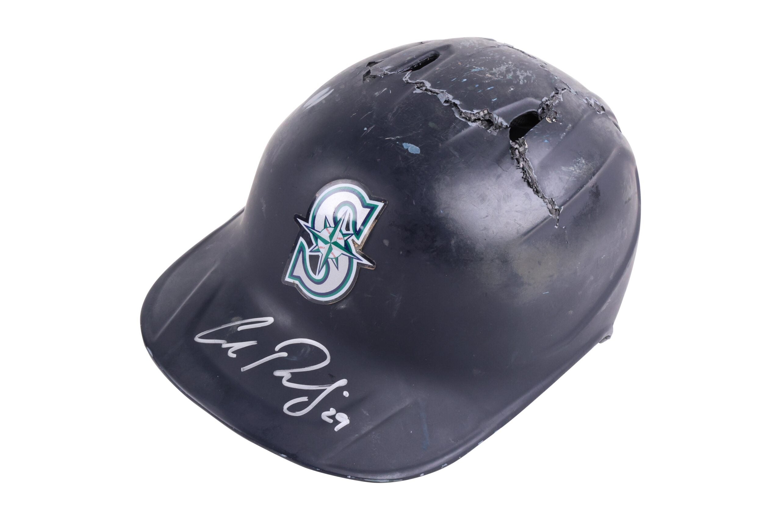 2024 Cal Raleigh signed batting helmet. 