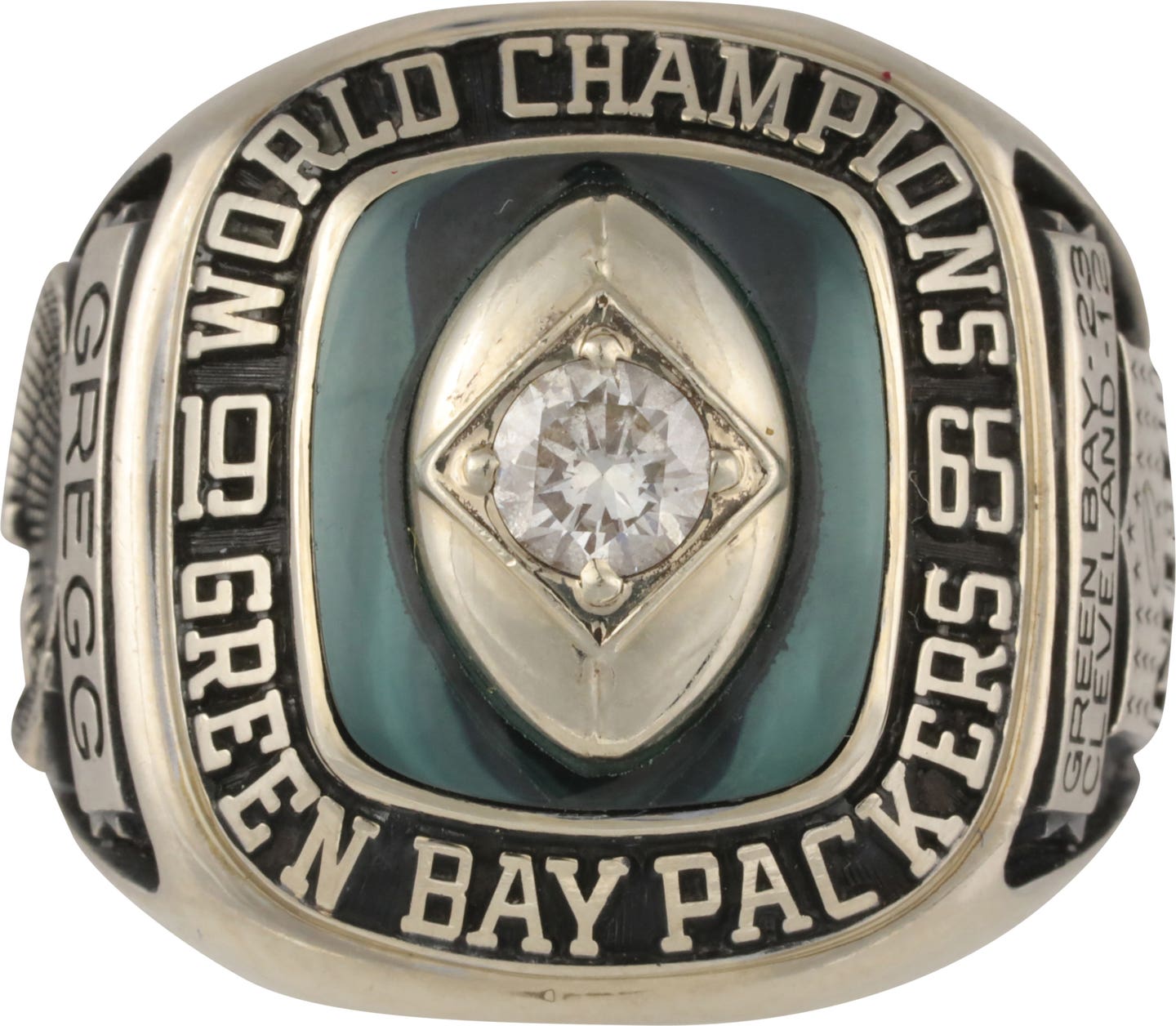 1965 Forrest Gregg NFL Championship ring.