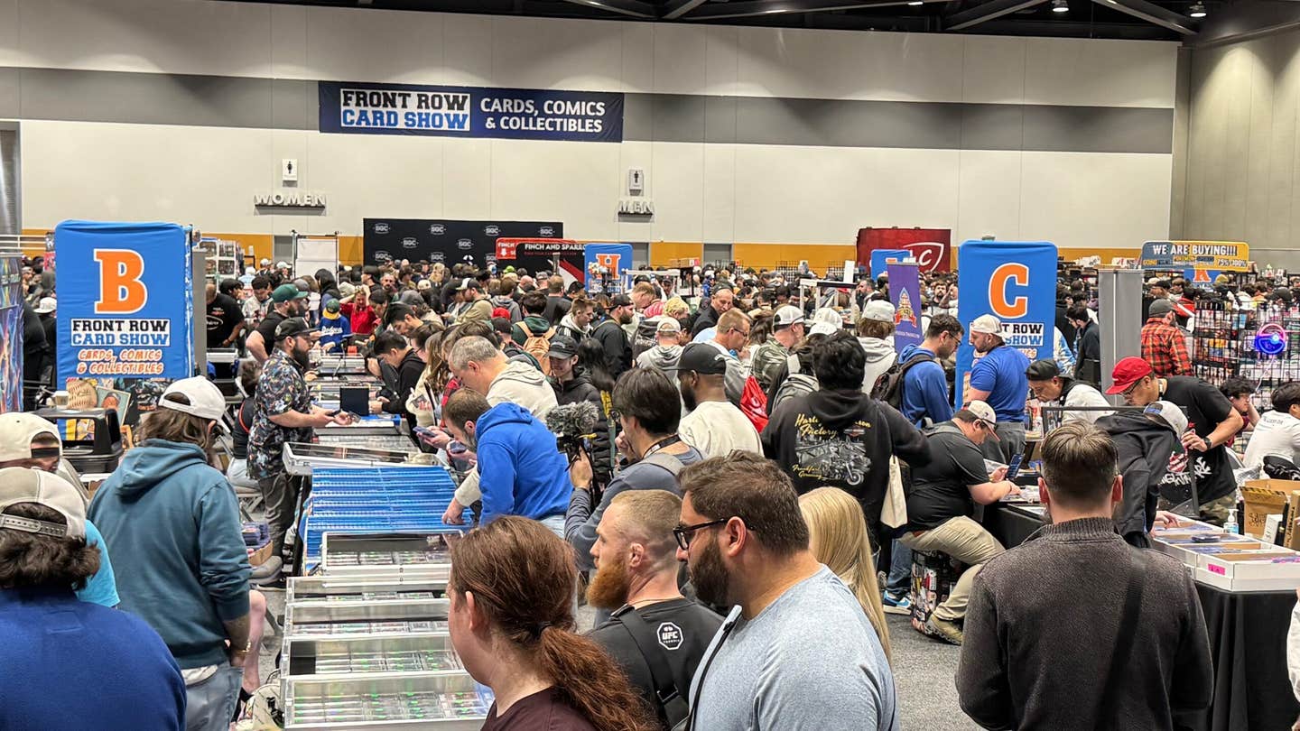 The Front Row Card Show in Las Vegas.