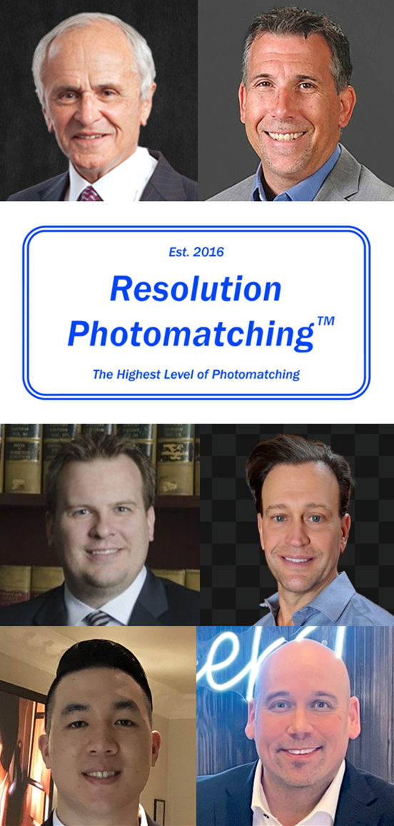 Resolution Photomatching Advsory Board members (left to right) Marshal Fogel, Mike Heffner, Tom Warman, Anthony Polit, Sherman Chan and Benjamin Weingarten. 