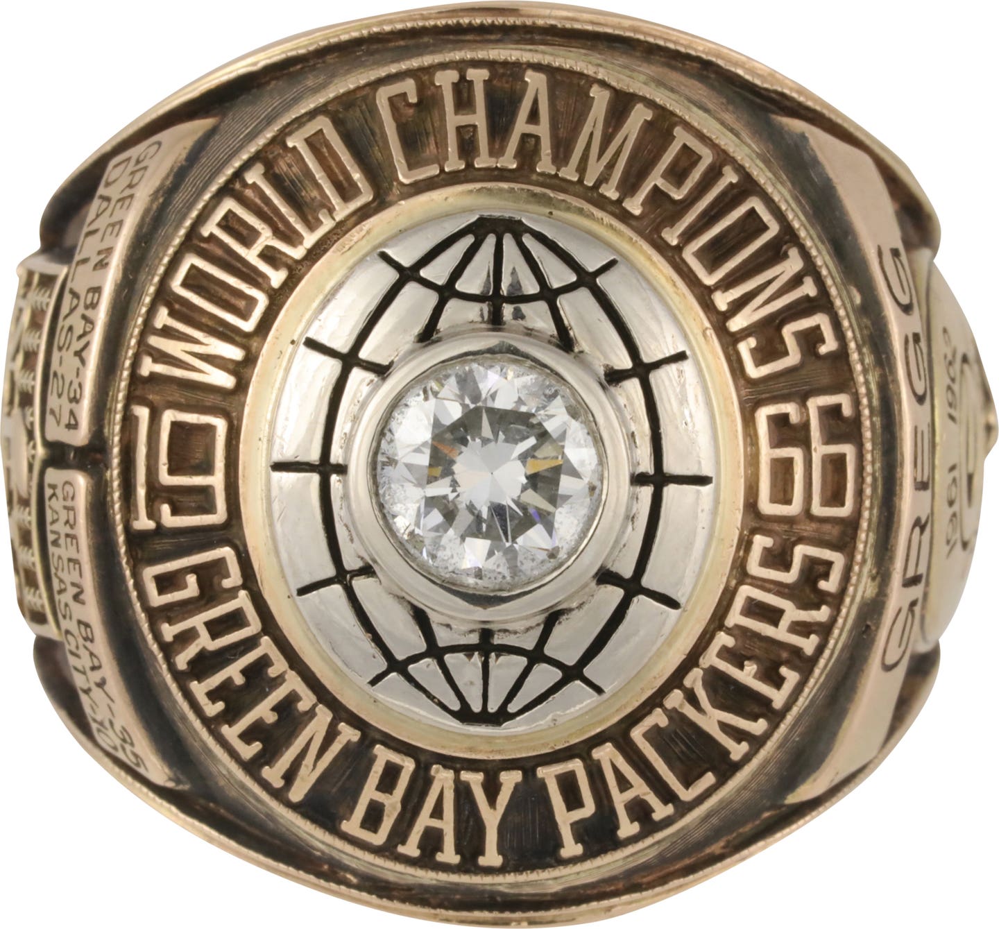 Forrest Gregg 1966 Super Bowl 1 ring.