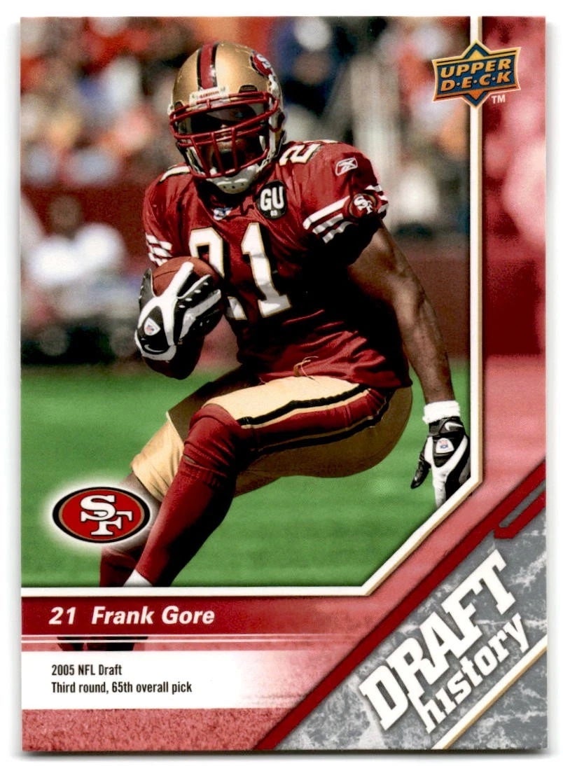 NFL legend, 49ers star RB Frank Gore talks collecting, All-Pro