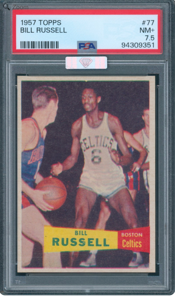 Vintage hoops cards from Topps’ first 1957 Basketball set headlines Memory Lane Rarities Auction