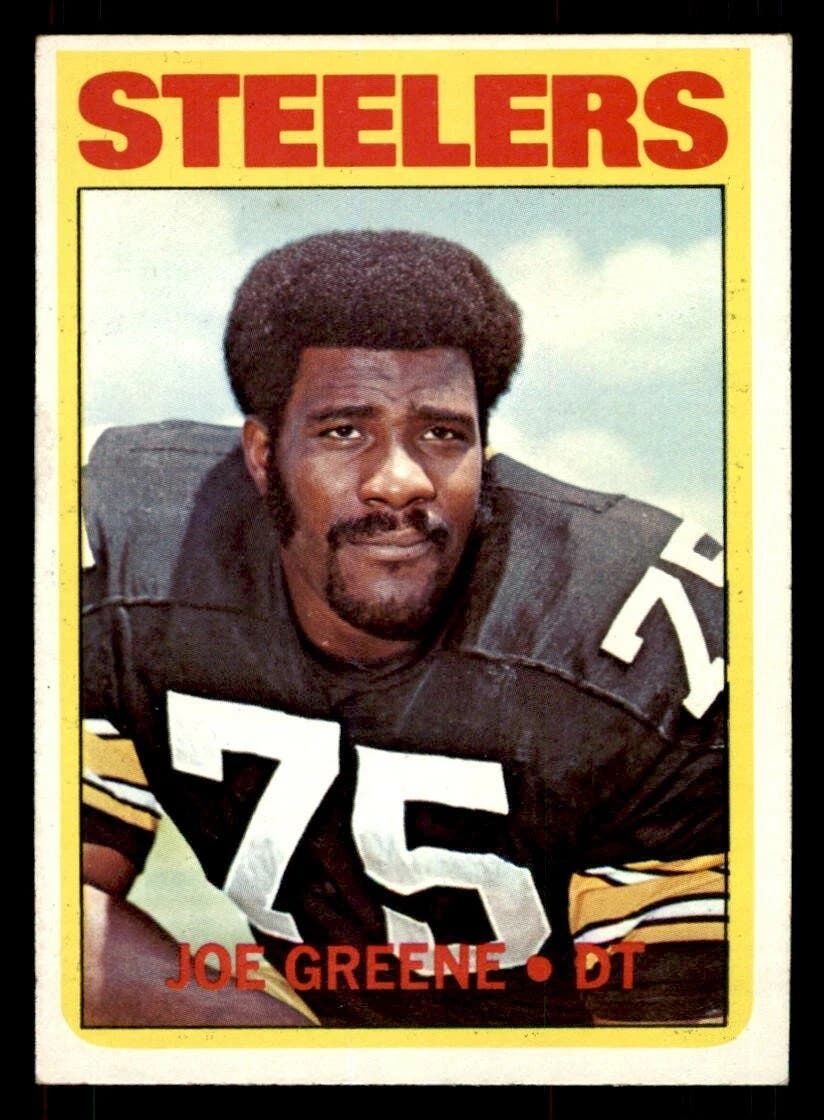 1972 Topps Joe Greene card.