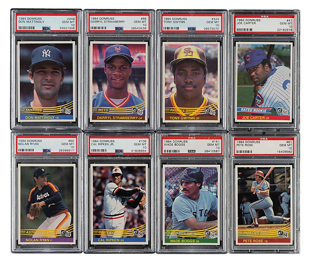 1984 Donruss Baseball complete set.