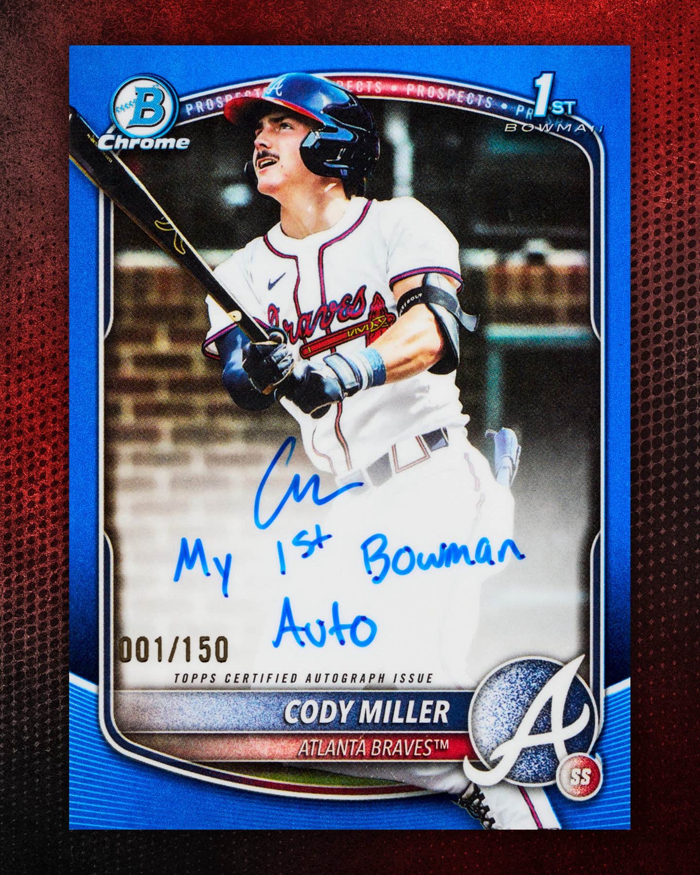 2025 Bowman Draft Cody Miller card.