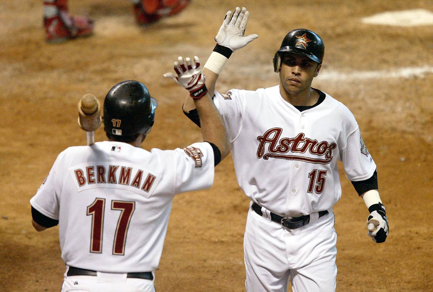 Carlos Beltran with the Houston Astros.