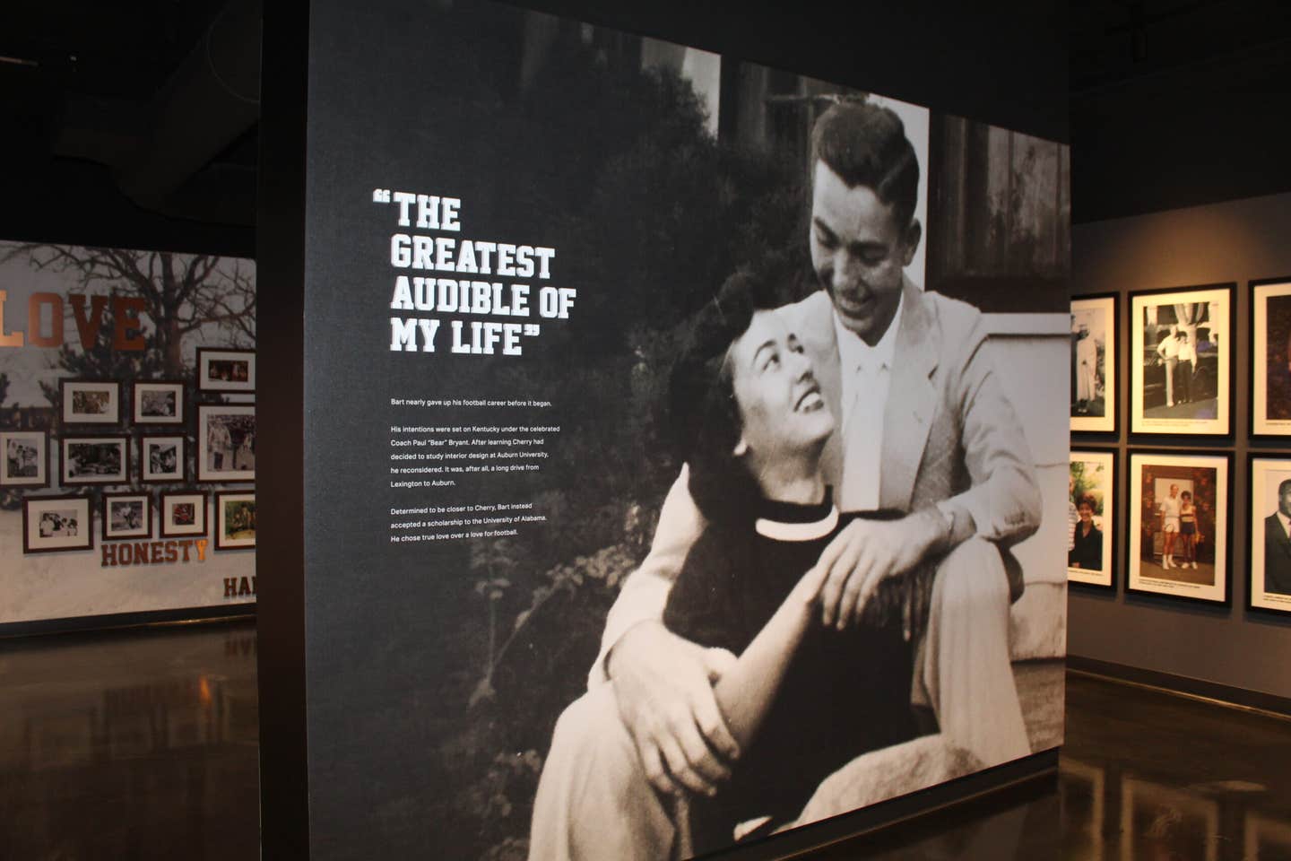 Bart and Cherry Starr Museum exhibit.