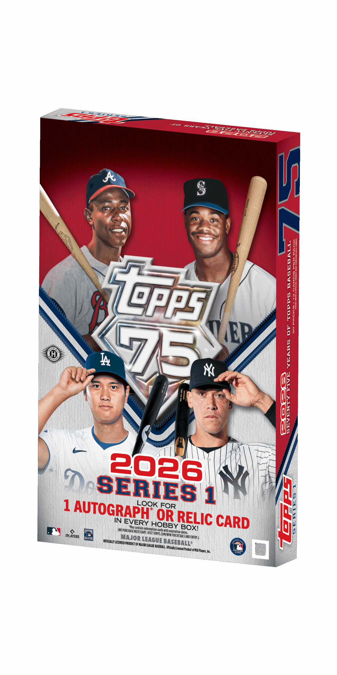 2026 Topps Series 1 cover.