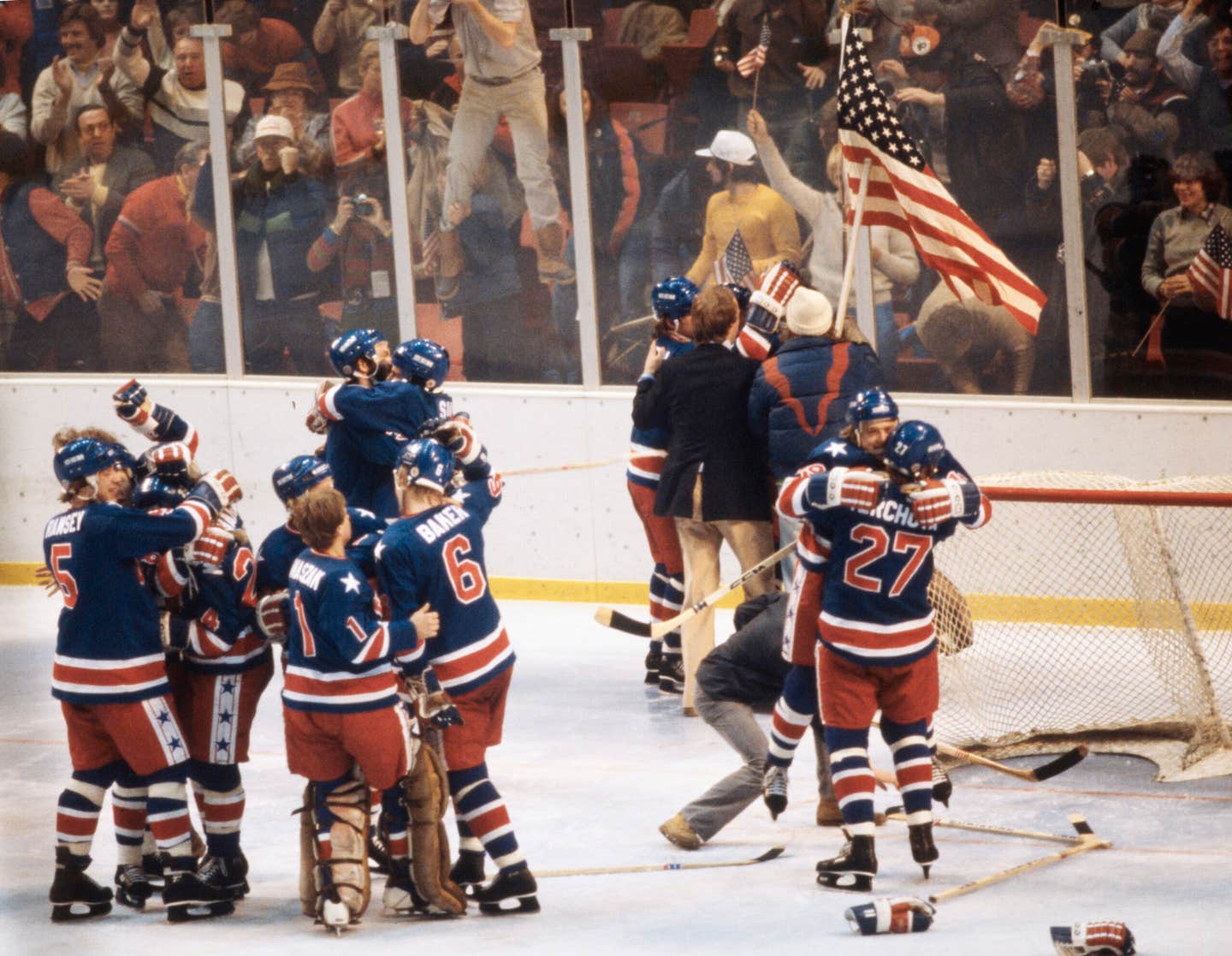 1980 U.S. Olympic hockey team.