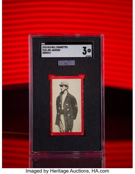 Rare 1910 'Shoeless Joe' Jackson card headlines Sports Card