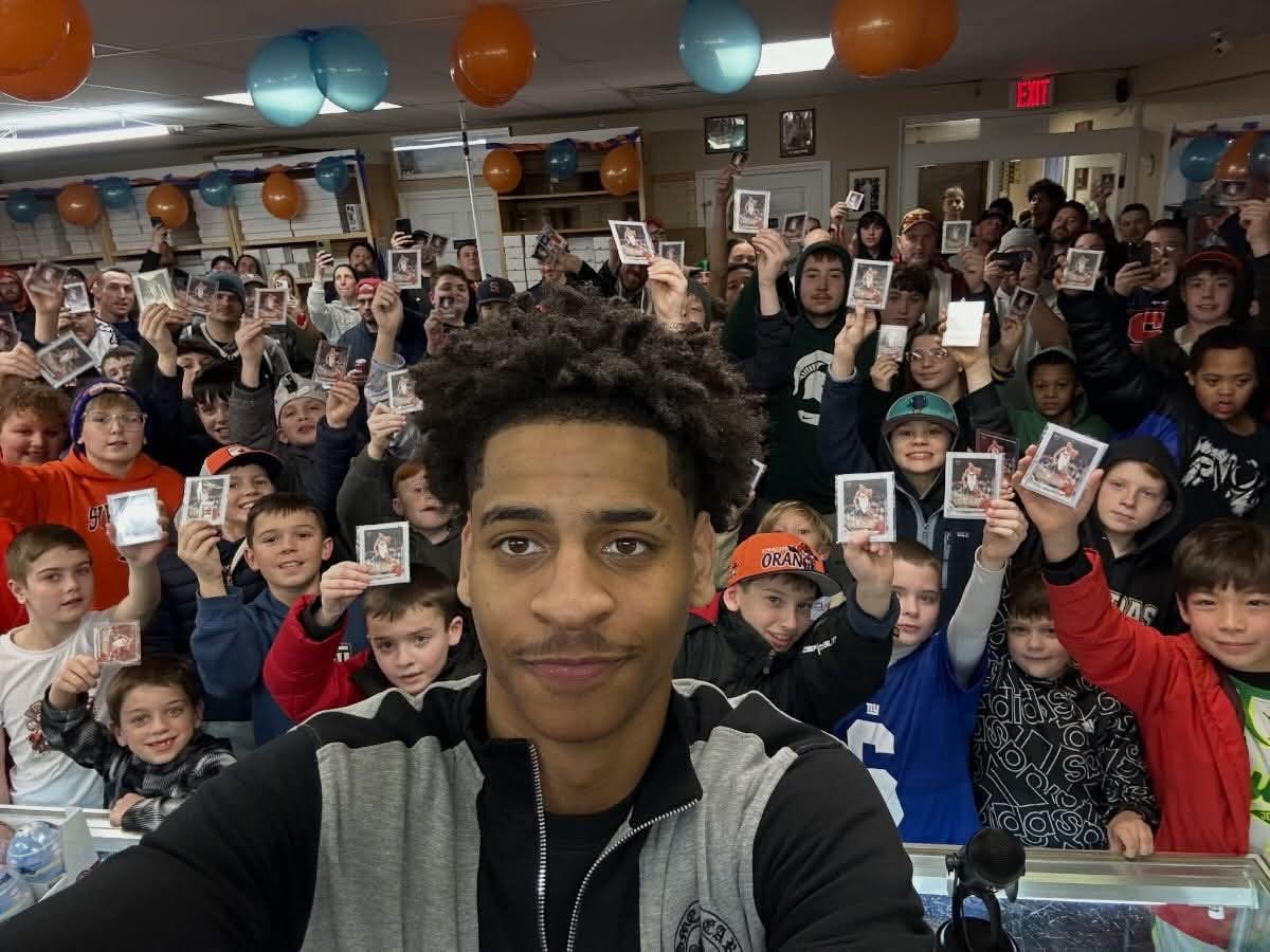 Kiyan Anthony at Topps Rip Night.