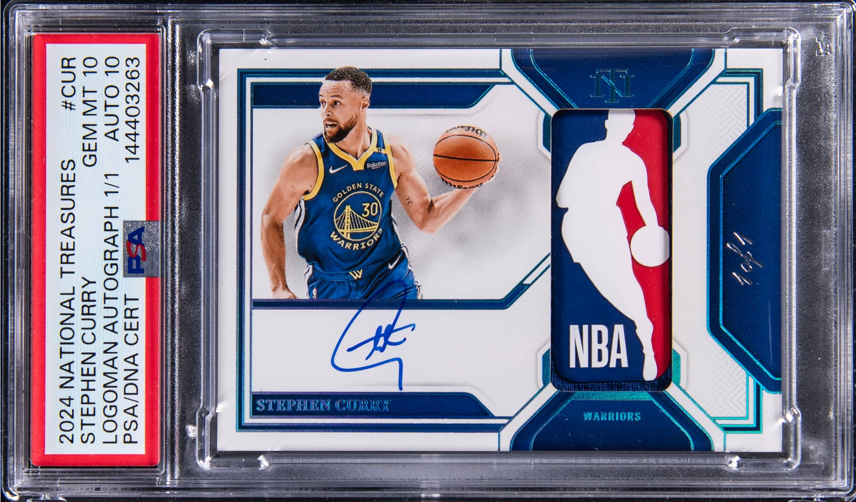 Steph Curry, Michael Jordan cards set records in Goldin 100 Auction