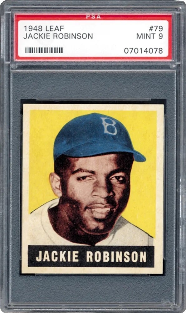 Jackie Robinson’s legacy is secure, but mystery and controversy surround his iconic rookie cards