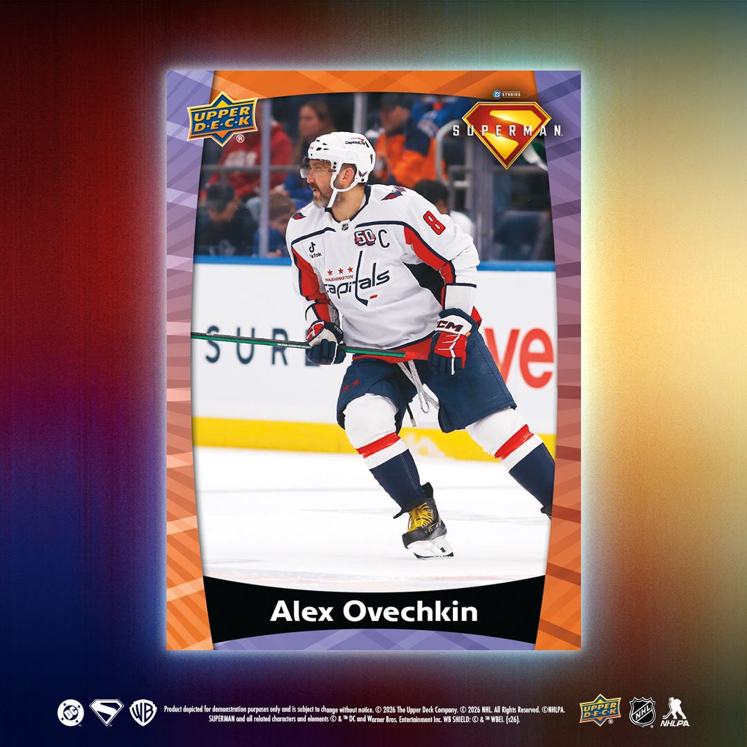 2026 DC X NHL Alex Ovechkin card.