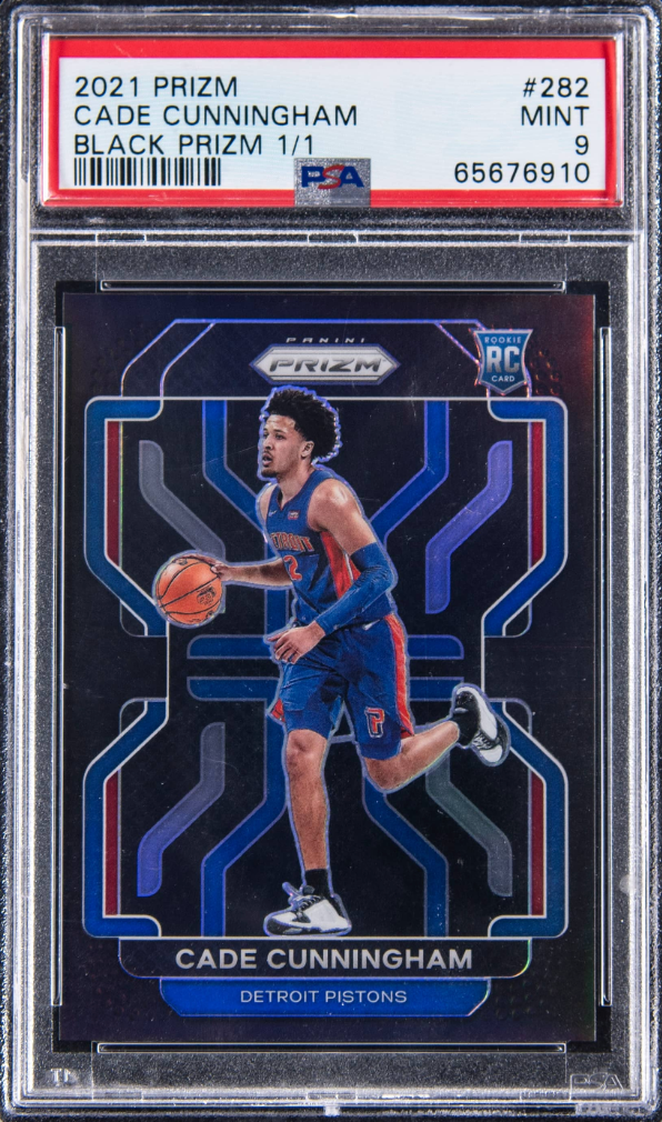 Cade Cunningham rookie card.