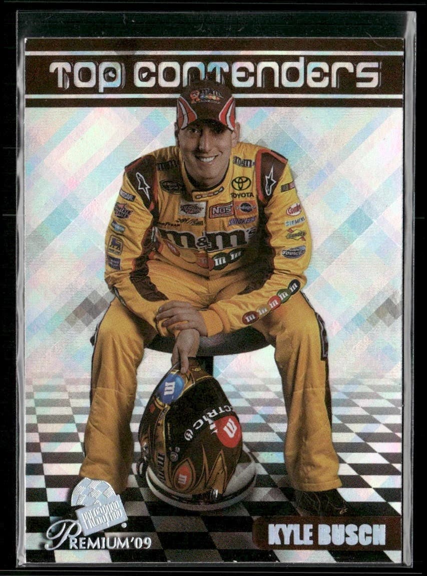 2009 Press Pass Top Contenders Kyle Busch card.