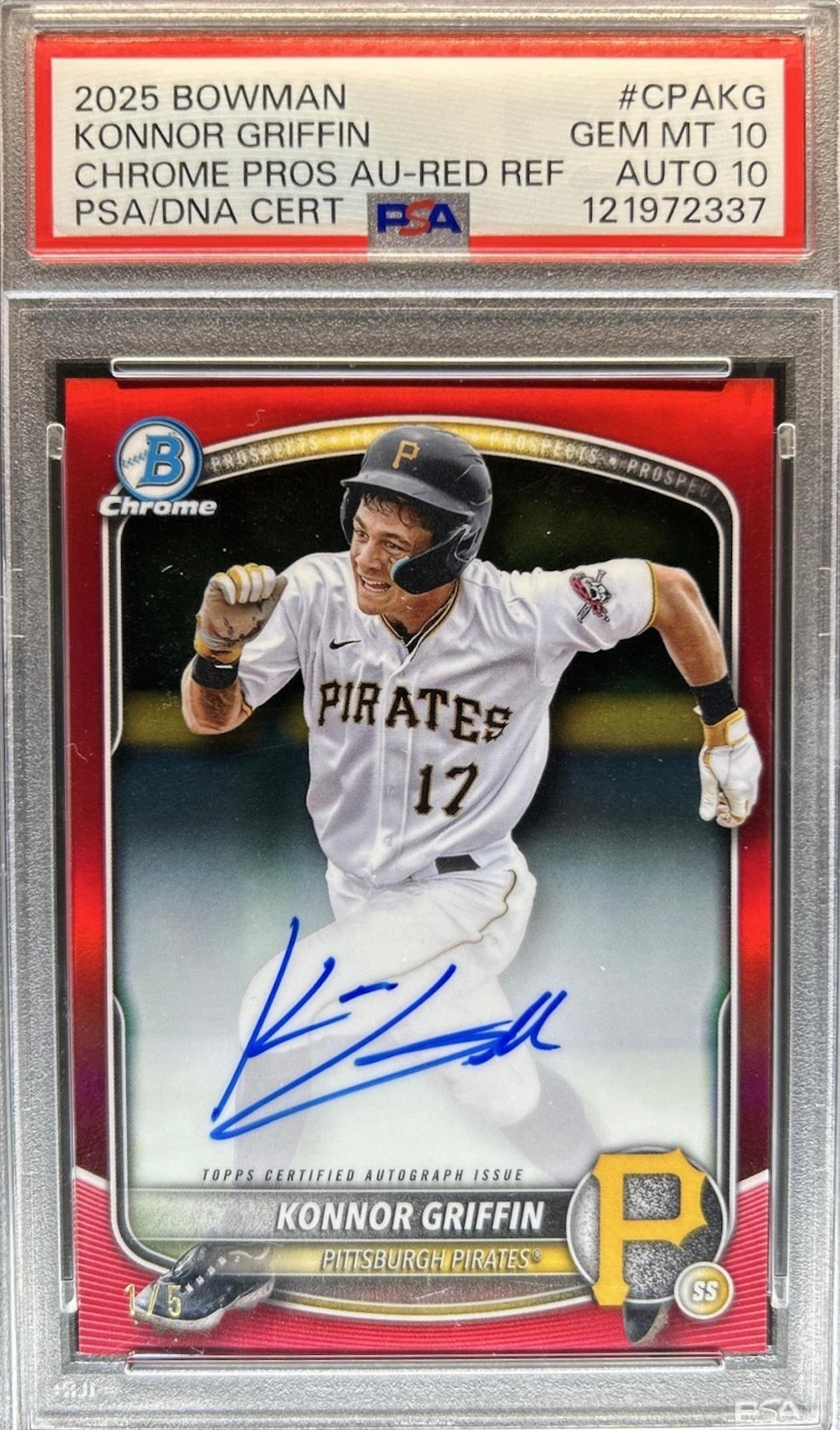 Paul Skenes, Konnor Griffin cards soar as Battlin' Buccos stay hot