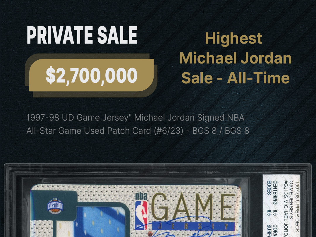 Rare Michael Jordan card sets all-time record for highest