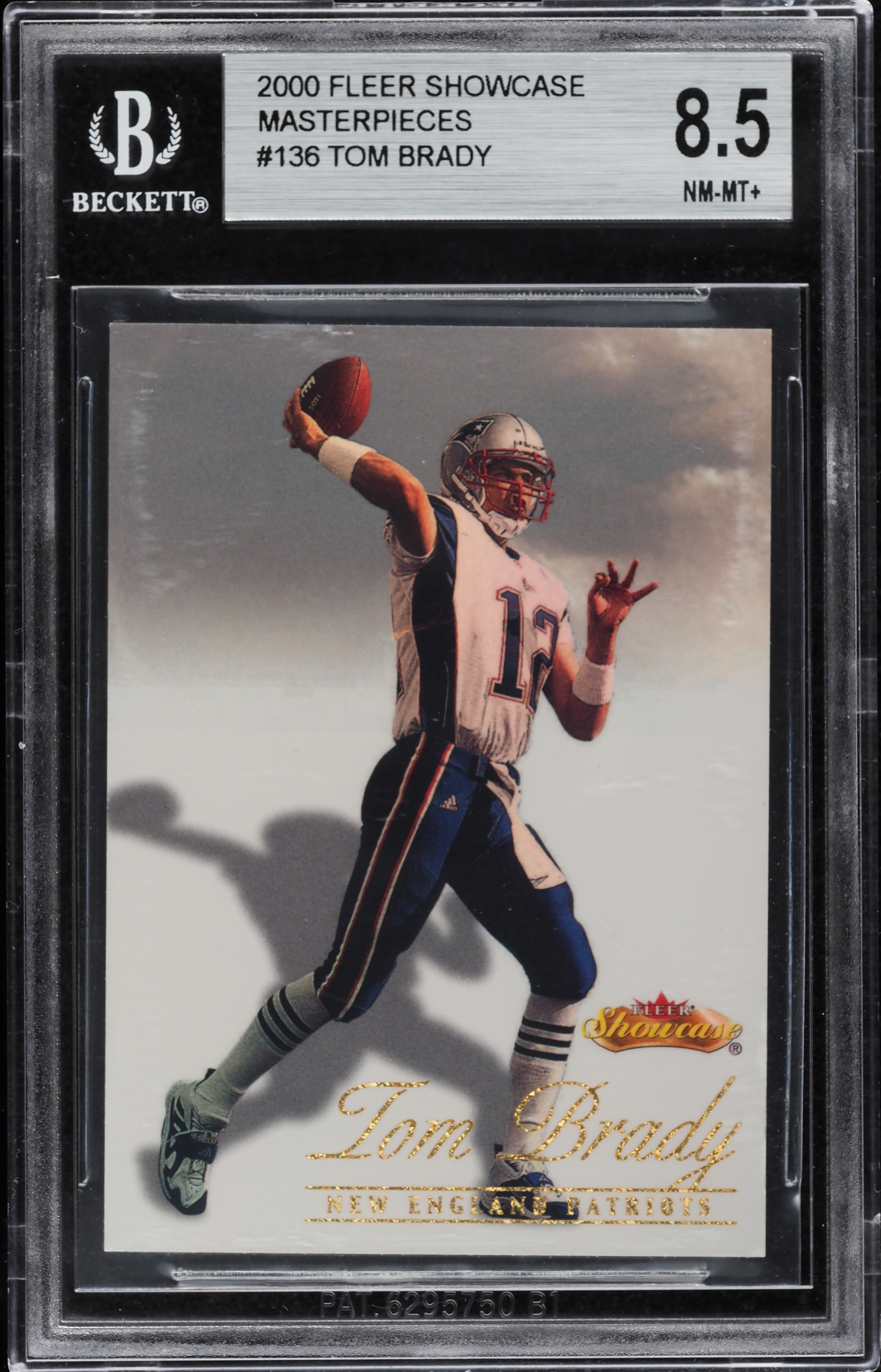 Tom Brady 1-of-1 rookie card actually a 1-of-2, sells for $396K at