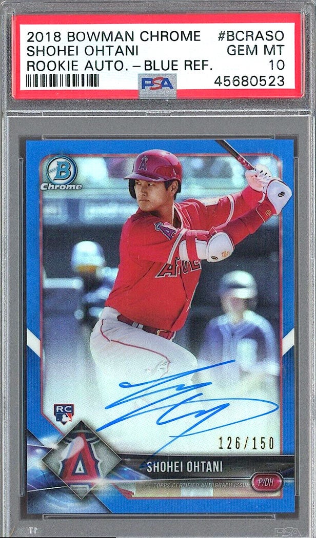 【大谷翔平 RC PSA10】2018 Bowman Shohei Ohtani 2018 bowman 大谷翔平選手ルーキーカードpsa10