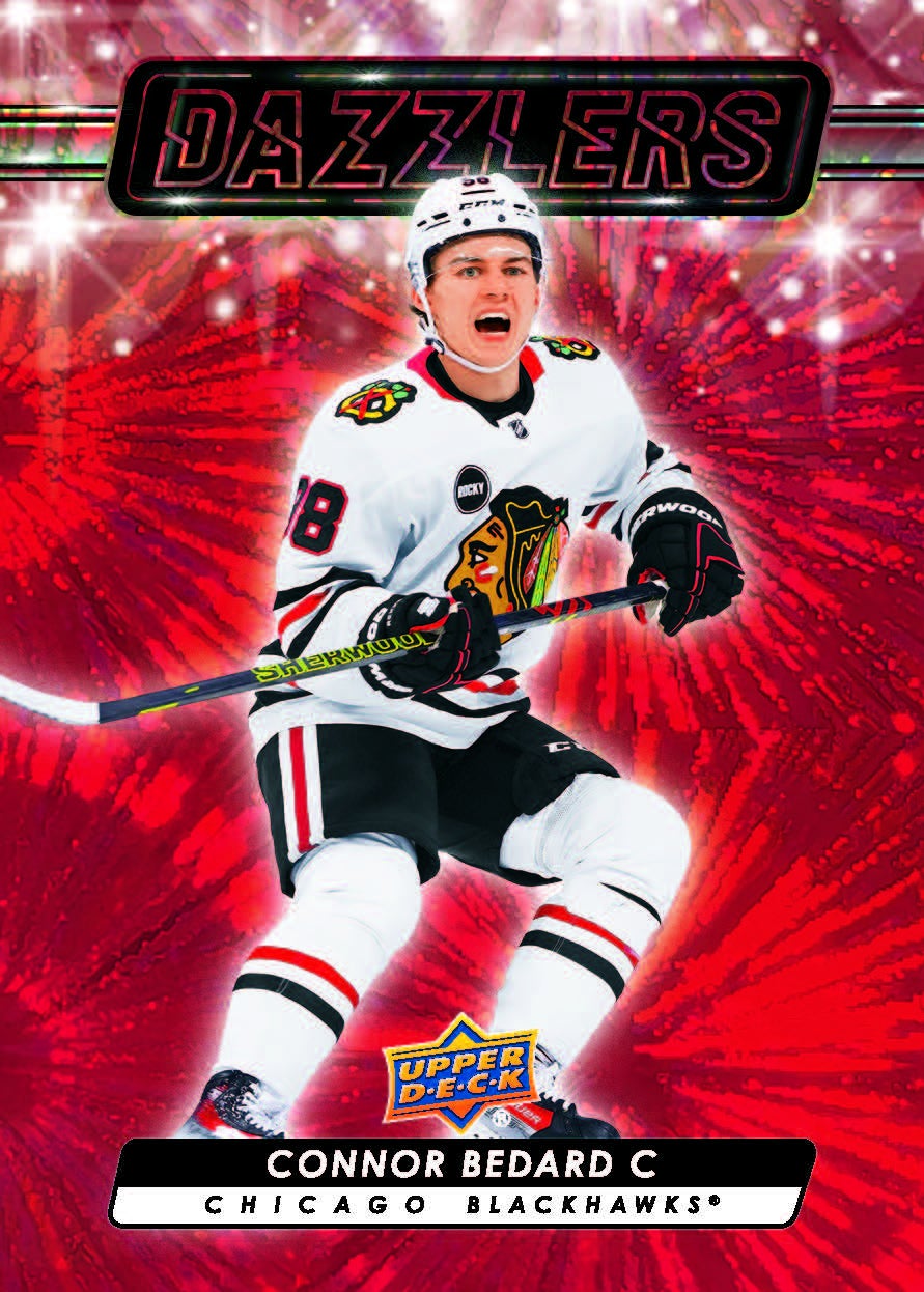 Connor Bedard Young Guns card has collectors eagerly anticipating