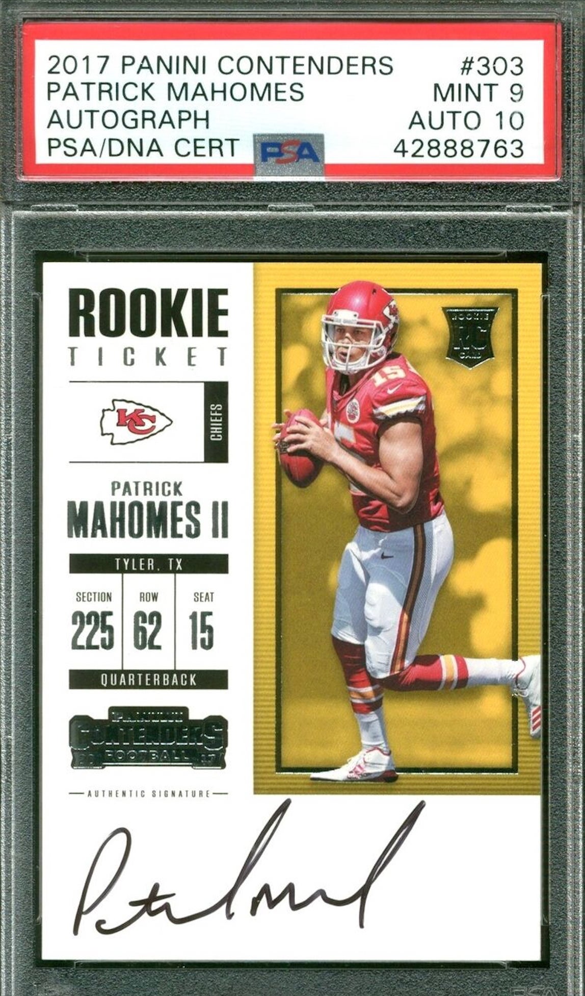 Card collectors still targeting Patrick Mahomes as Chiefs