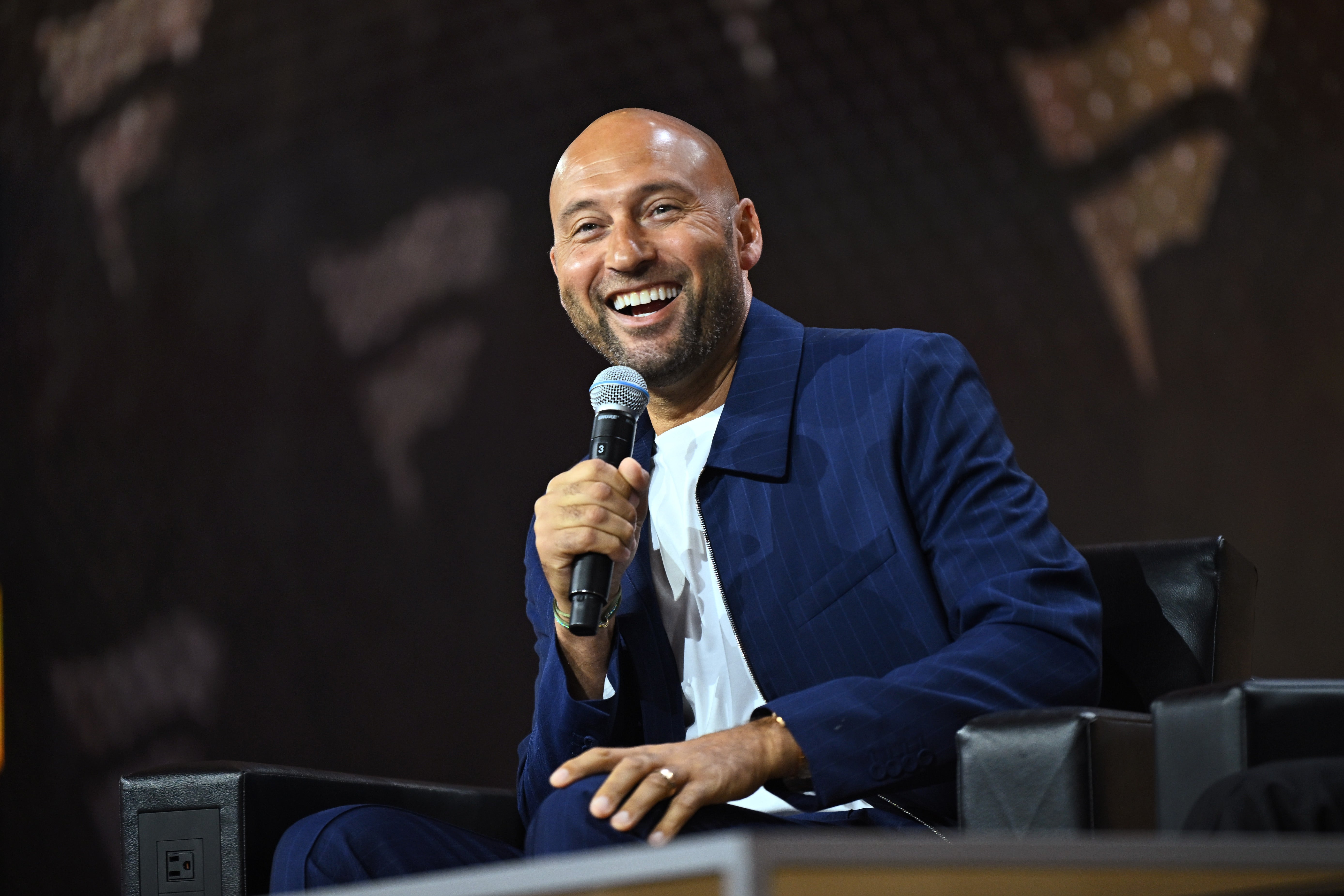 Derek Jeter at Fanatics Fest NYC. 