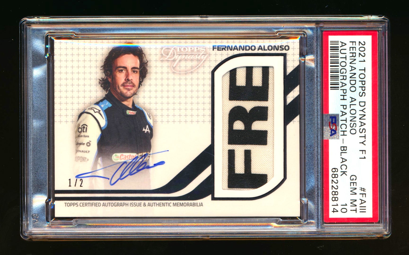 世界2枚！Topps Dynasty F1 ハミルトンBLACK Autoセット 世界2枚！Topps Dynasty F1 ハミルトンBLACK Autoセット 世界2枚