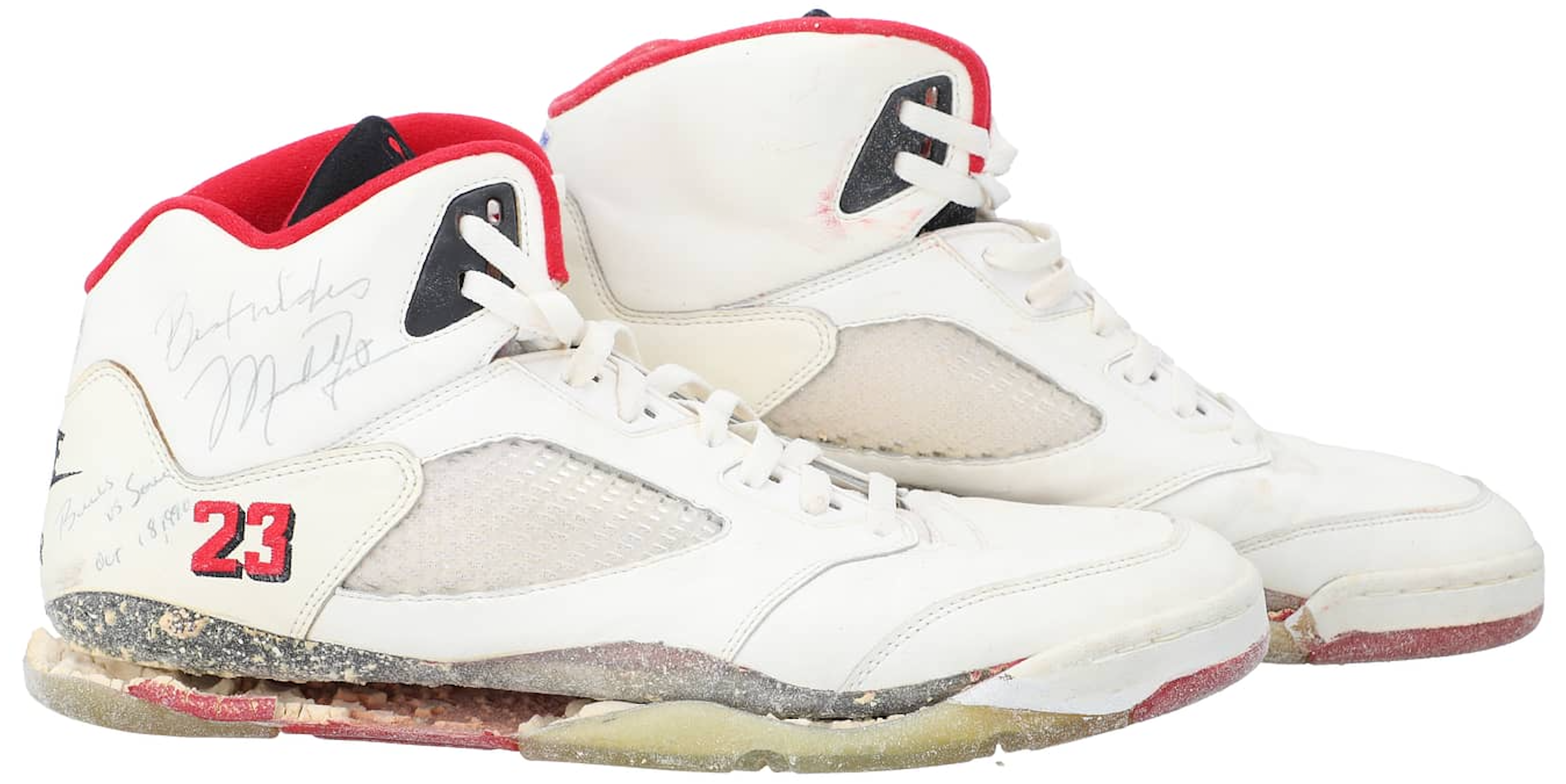 michael jordan game worn shoe card