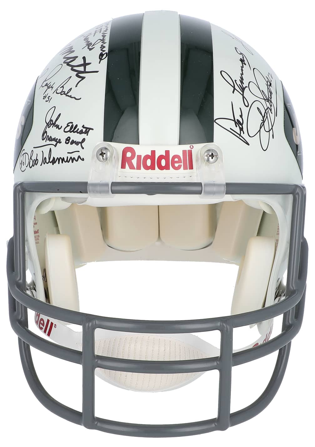 Super Bowl 50 helmet signed by 43 MVPs among NFL memorabilia